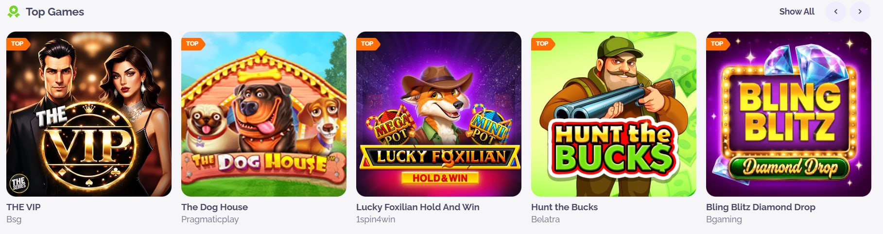 More BohoCasino top games